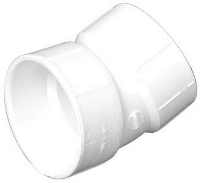 PVC00324 IPEX USA LLC-CANPLAS 192552 PVC Elbow 2 In PVC White 22.5 Degree Angle