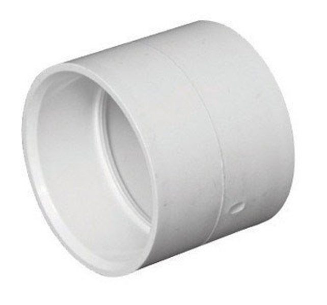 1400HA IPEX USA LLC-CANPLAS 193004 PVC DWV Coupling 4 In Schedule 40 White