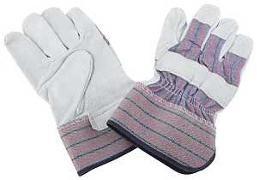 Diamondback GV52243L Padded Unisex Work Gloves One Size Fits All Cotton Canvas Lining Split Palm