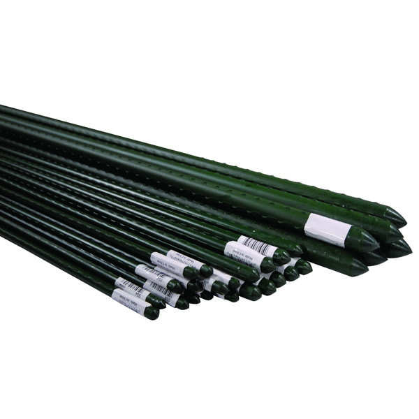 Bond Manufacturing SS6 6 Ft Heavy Duty Steel Plant Stake Green