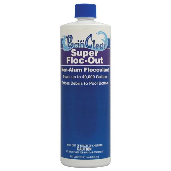 Water Techniques, Inc. F071001012PC Pool Chemical Clarifier 1 Qt Floc Out