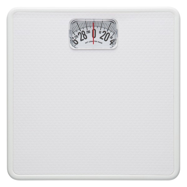 Taylor 20005014T Bath Scale Analog Clear Glass White