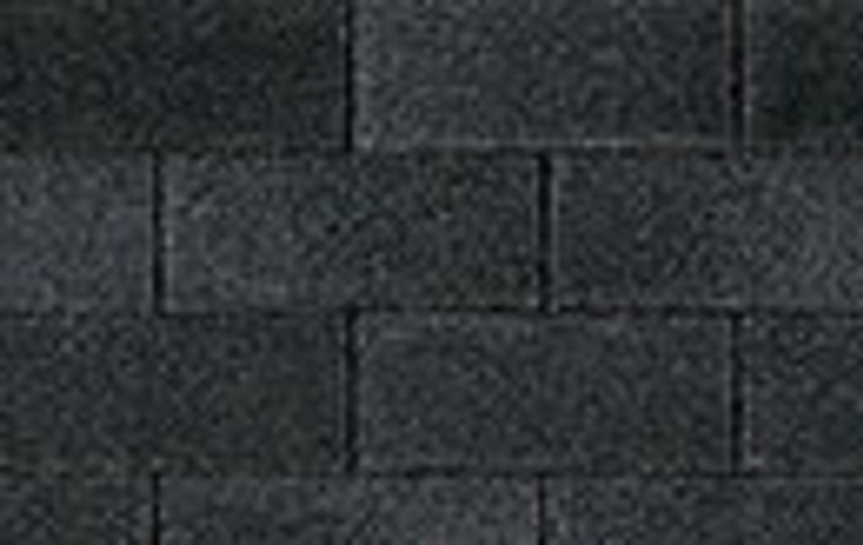 Owens Corning SHINGLE ONYX BLACK 20YR Shingle Black Discontinued