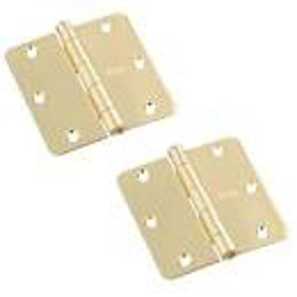 National Hardware V8030 3-1/2 In 1/4R HGE PB S808-279