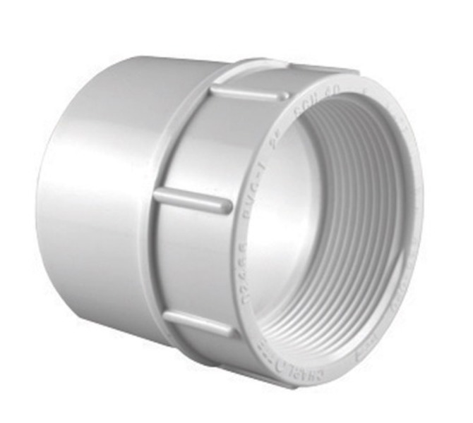 Charlotte PVC 02101 3400HA PVC Adapter 3/4 X 1/2 In