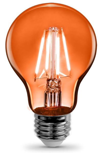 Feit Electric A19/TO/LED Lamp 4.5W Medium E26 Orange