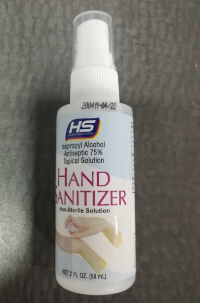 HERRERO & SONS CORP. 29.002 Hand Sanitizer 2 Oz Spray Bottle
