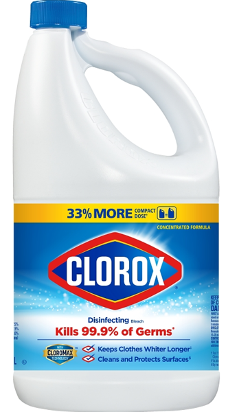 Clorox 32263 Regular Bleach 81 Oz Disinfecting Liquid
