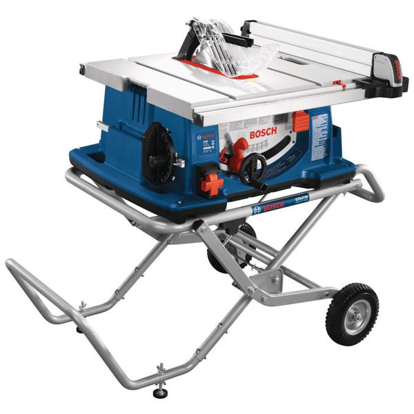 BOSCH 4100XC-10 Worksite Table Saw 10 In with Gravity Rise Stand
