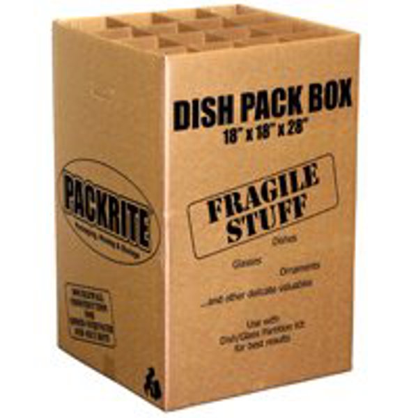 SGA Advanced Solutions SP-905 Moving Box 18 X 18 X 2 Dish Pack