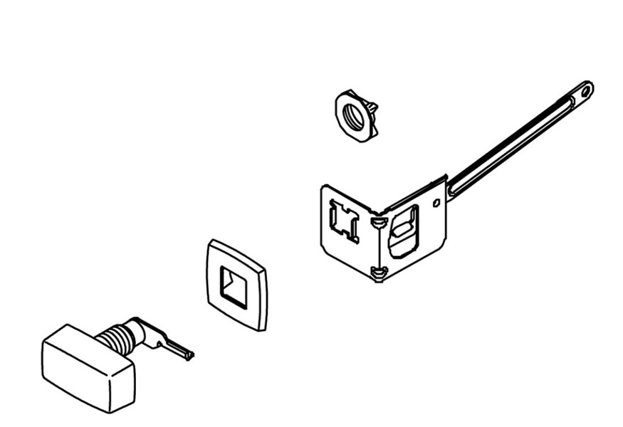 Kohler GP1013521-CP Trip Lever Service Kit for San Raphael