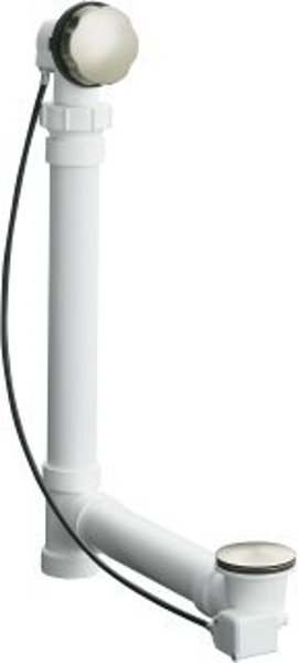 Kohler 7213-BN Tub Drain with PVC Tubing Brushed Nickel