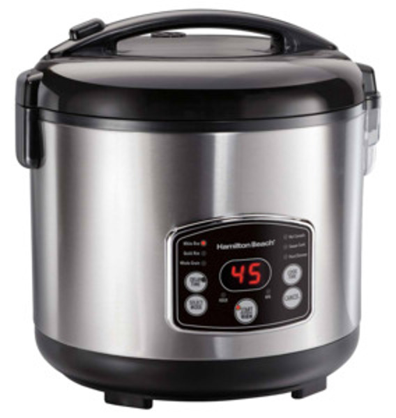 Hamilton Beach 37548 Rice Cooker 2 to 14 Cup Capacity 11.06 In
