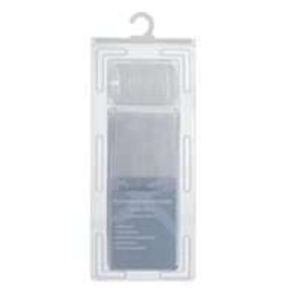Simple Spaces SD-625FT-3L Heavy Duty Shower Curtain 70 In x 72 In PVC/Vinyl with Hooks
