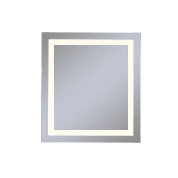 ROBERN YM3040RPFPD3 Rectangular Bathroom Mirror 30 X 40 Lighted Perimeter