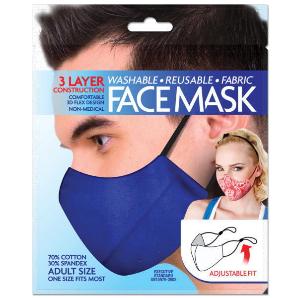 SHAWSHANK LEDZ INC. 702721 Adult Fabric Face Mask