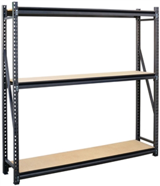 Storage Concepts SCB7300W Boltless Shelving Unit 4050 Lb Capacity 3-Shelf 72 In OAW 18 In OAD 72 In OAH