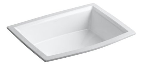 2355-0 Undercounter Bathroom Sink White