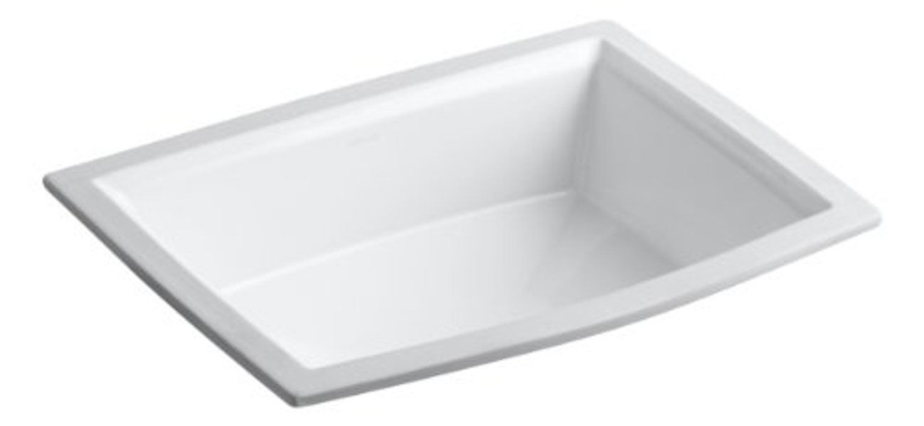 Kohler 2355-0 Undercounter Bathroom Sink White