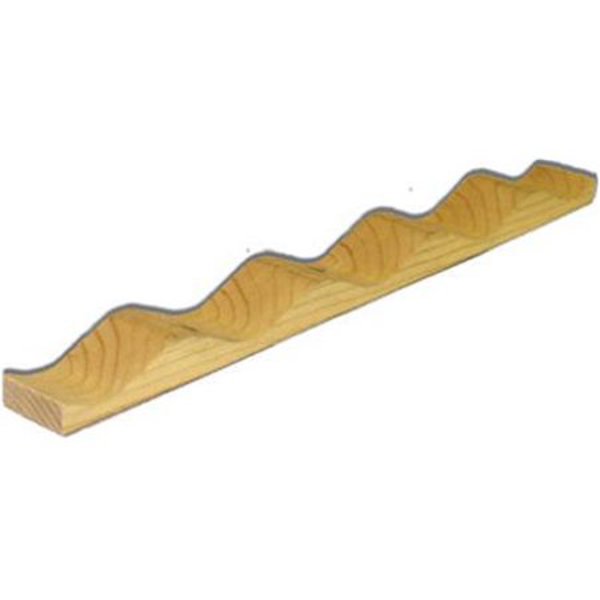 Sequentia R79039 Horizontal End Closure Wood 8 Ft Filler Strips for Corrugated Roofing 2.5 In