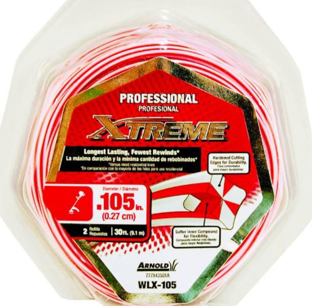 Arnold Corp WLX-105 Trimmer Line .105 In 30 Ft Refills