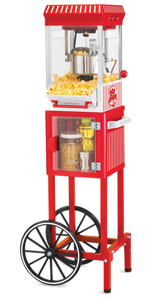 Nostalgia Products Group KPM200CART Kettle Popper Cart 48 In