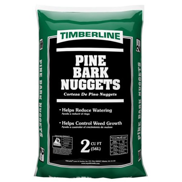 Oldcastle Precast Inc 52055472 Pine Bark Nuggets 2 Cu Ft Natural