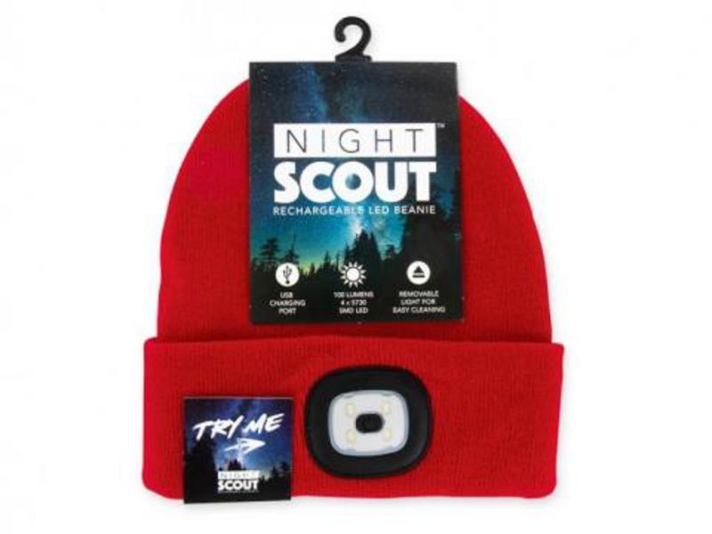 D.M. MERCHANDISING, INC NGTS-U24 LED Rechargeable Beanie
