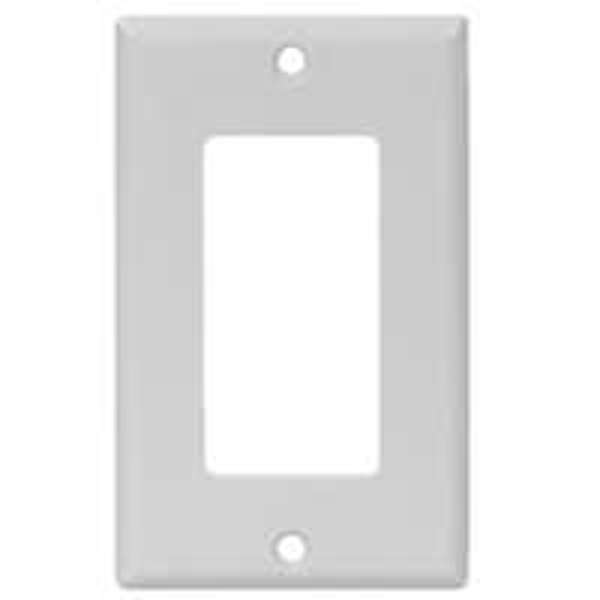 EATON-COOPER WIRING 2751W-BOX Oversize Decorator GFCI Wall Plate 1-Gang 3-1/2 In Thermoset White