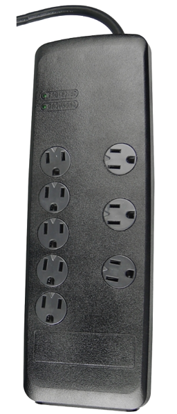 Southwire Company 41618 Surge Protector 15 A 8 Outlet 3540 J Black