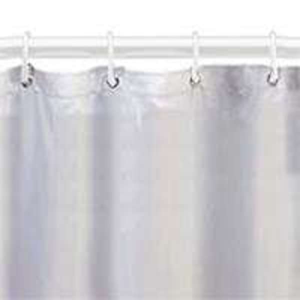 Homebasix SD-MCP01-C3L Shower Curtain Clear Vinyl 70x72 Heavy Duty