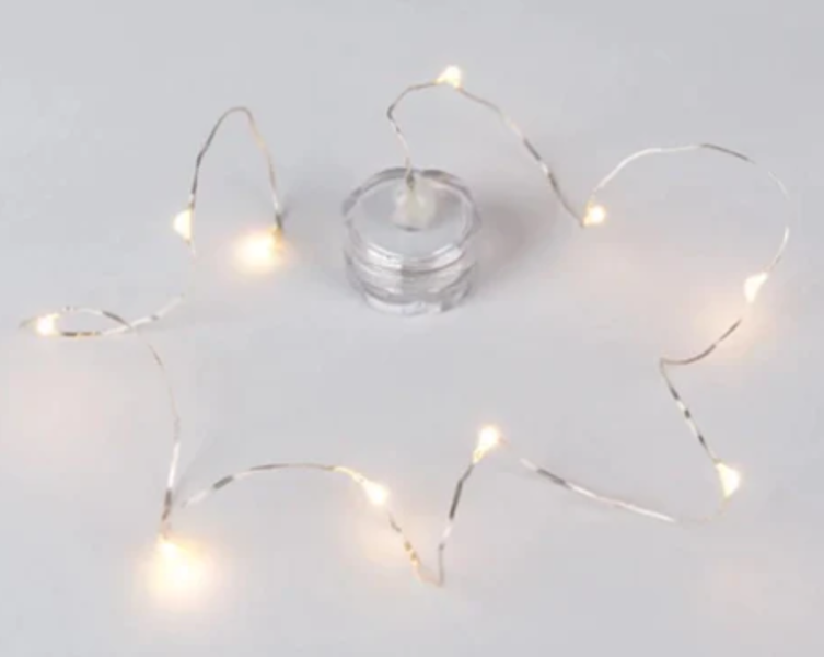 Gerson Company 43791 Tea Light Flameless With Light String Candle