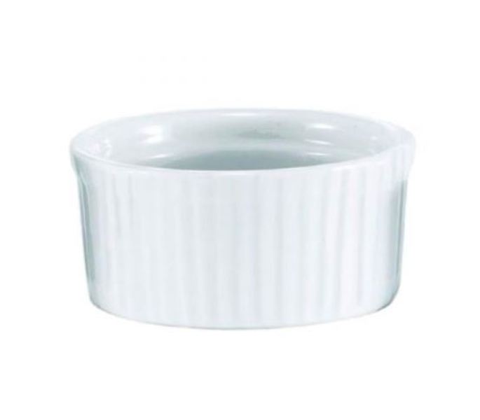 Browne Foodservice 564024W Ribbed Ramekin 4 Oz