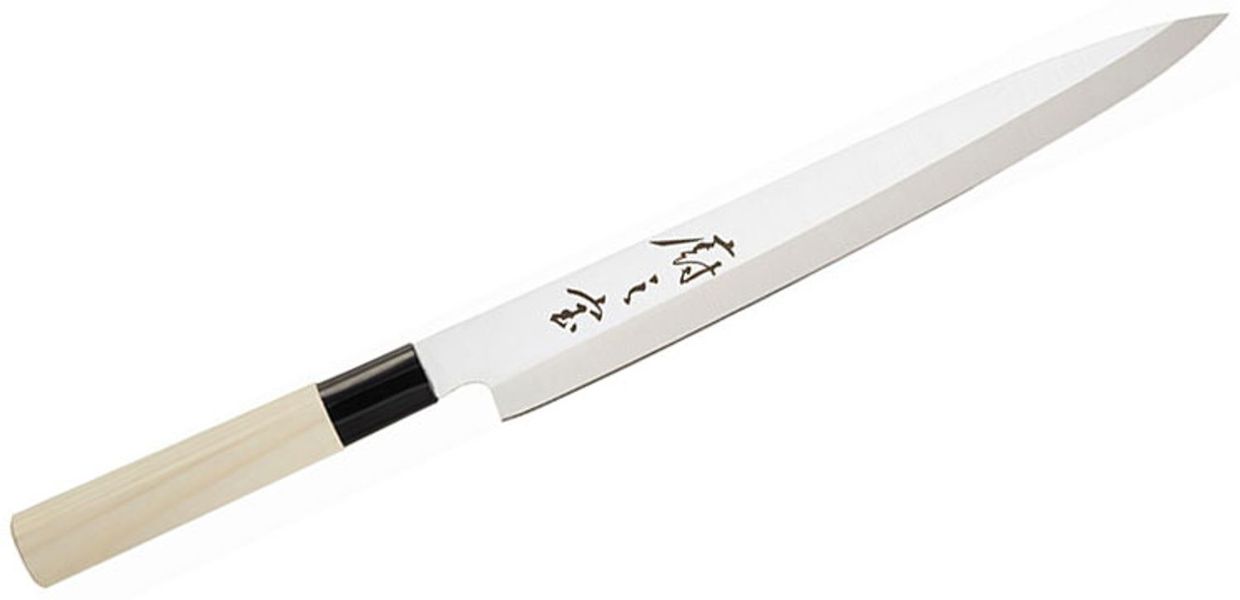 Mercer Culinary M24010 Sashimi Knife 10 In Wood Handle