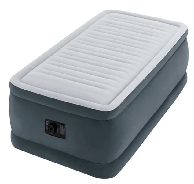 Intex Recreation Corp 64411ED Twin Air Bed with IP Comfort Plush Fiber Tech