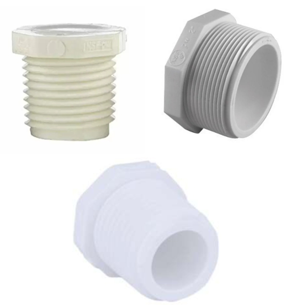 Charlotte PVC02113 0600HA MIP Plug 1/2 In SCH 40