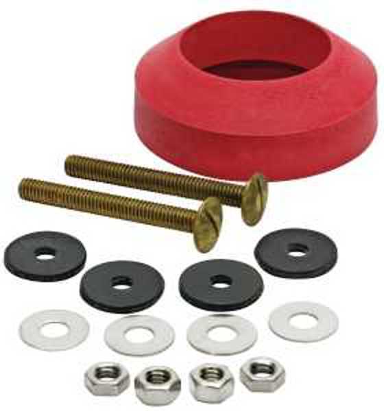 Fluidmaster Inc 6102 Toilet Tank Gasket Kit with 2 Bolts and Washer