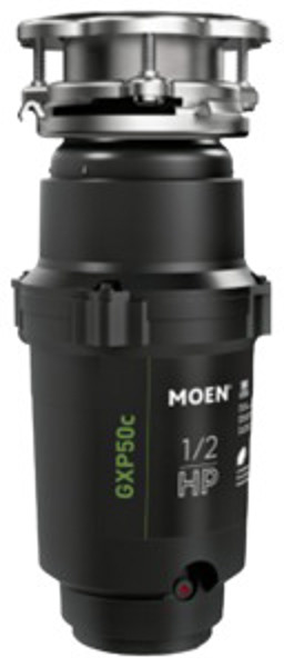 Moen Inc GXP50C Garbage Disposal 30.8 Oz Capacity 1/2 HP Motor 115 Volts