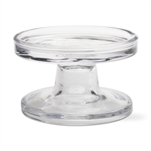 203526 Reversible Glass Bobbin Candleholder