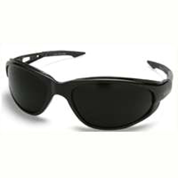 EDGE EYEWEAR SW116 Safety Glasses Black Smoke Lens