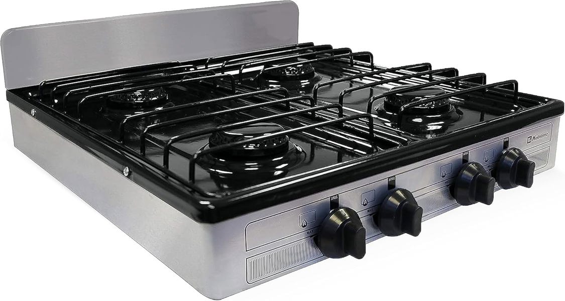 Thorne Electric Co 00-4730-00-8 PFK-400S 4 Burner Propane Stove Silver