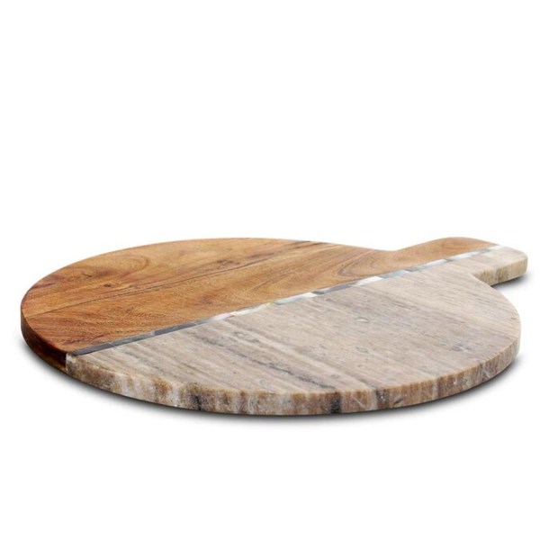 GIBSON 129138.01 Cutting Board 14 In X 11 In Beech Wood Color Label With Shrink Wrap