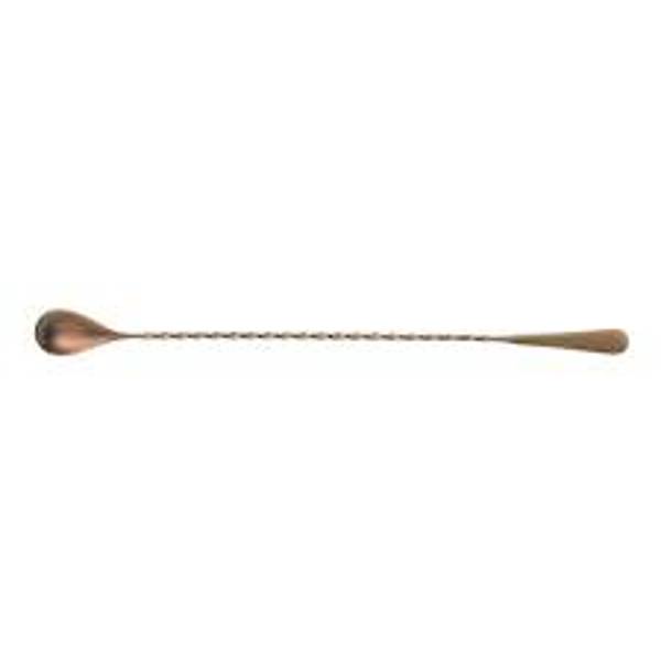 Mercer Culinary M37010ACP Japanese Style Bar Spoon 13 3/16 In Antique Copper