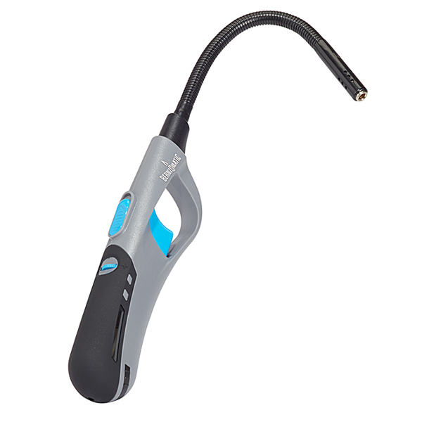 Bernzomatic LTR200 Refillable Flexible Lighter Wind Proof Flame Butane Fuel Gray