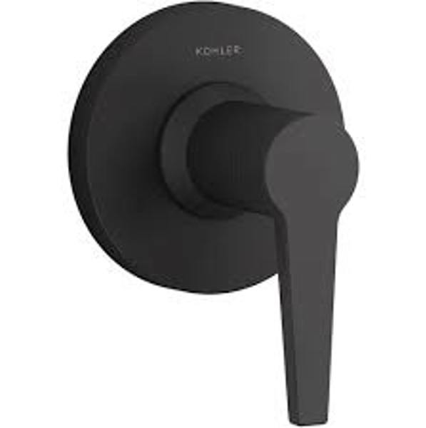 Kohler T97091-4-BL Transfer Valve Trim Matte Black