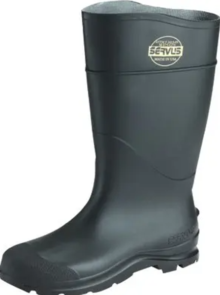 Norcross Safety 18822-10 High Knee Boots Size 10 Black PVC