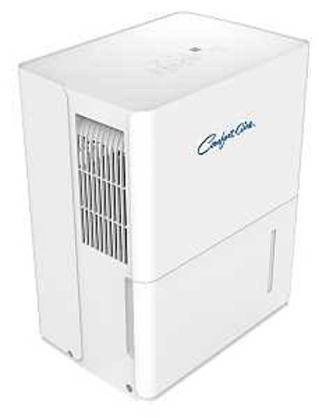 Comfort-Aire BHD-22 Dehumidifier 22 Pt Capacity 115V 250 Watts 22 Pt Per Day Humidity Removal 6.35 Pt Tank