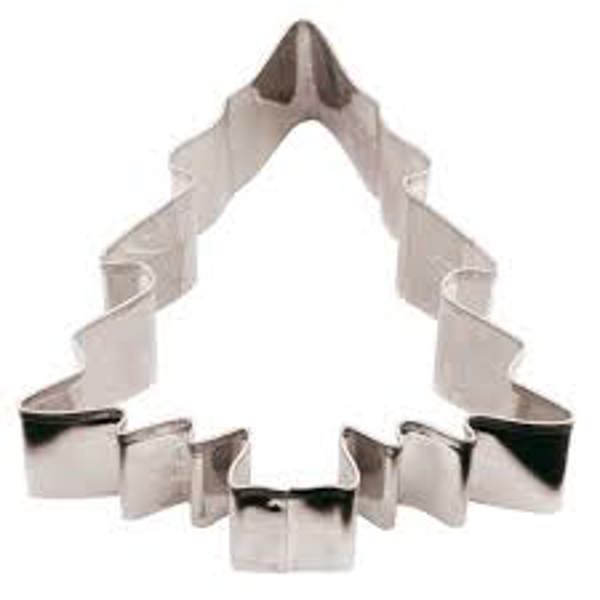 Paderno 47413-08 Christmas Tree Cookie Cutter 8x8 In Stainless Steel