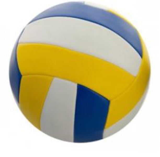 Kole Imports OT498 Size 5 Volleyball Yellow and Blue
