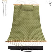 SQ-WEAVEPGRWP 13 Feet Green Hammock